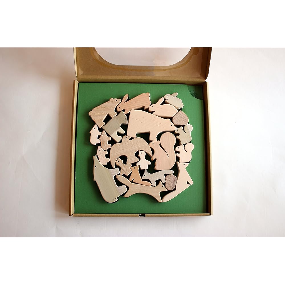 Playing with nature Good Toy Selected Products Oak Village Wooden Toys Forest Animals