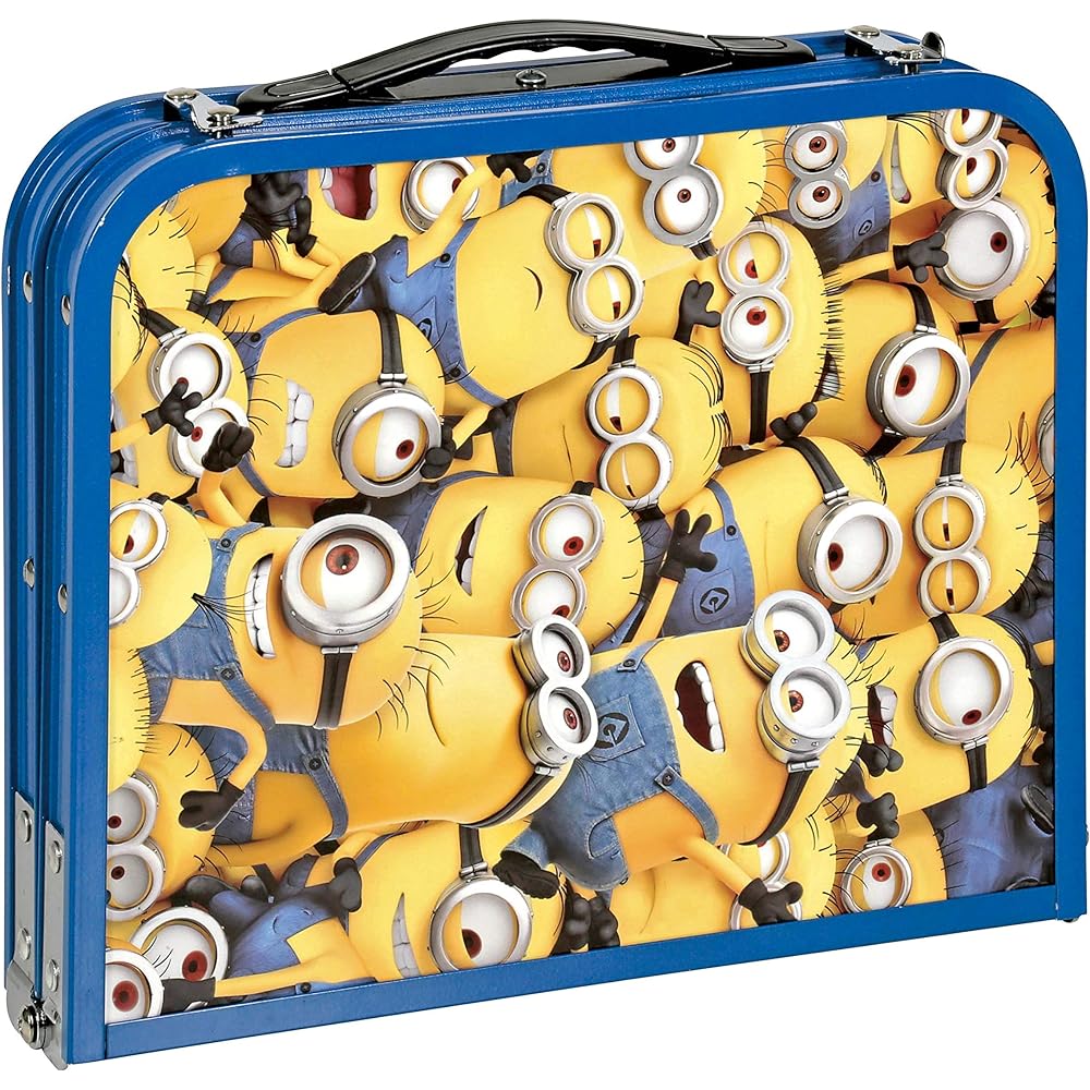 CAPTAIN STAG Minions Outdoor Table Folding Table Foldable Minions/3D UY-8031