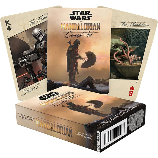 AQUARIUS Star Wars (Star Wars Playing Cards) The Mandalorian Concept Art Playing Card (Playing Cards) [Parallel Import]