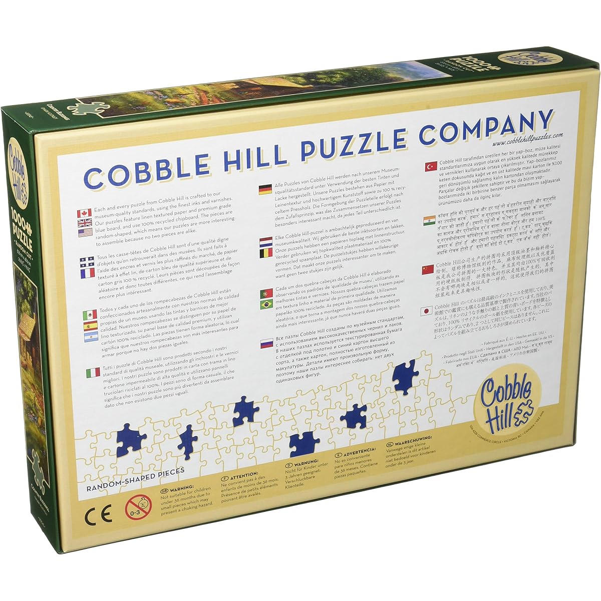 Cobblehill Puzzles 1000pc - Country Blessings
