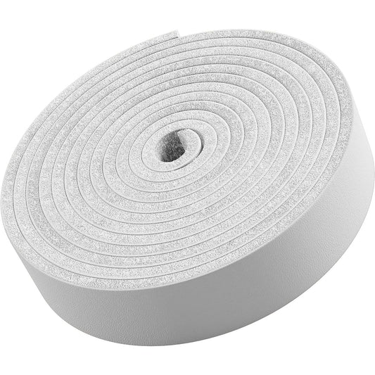 (White) - TOFL 3/4 Inch Leather Strap (White)