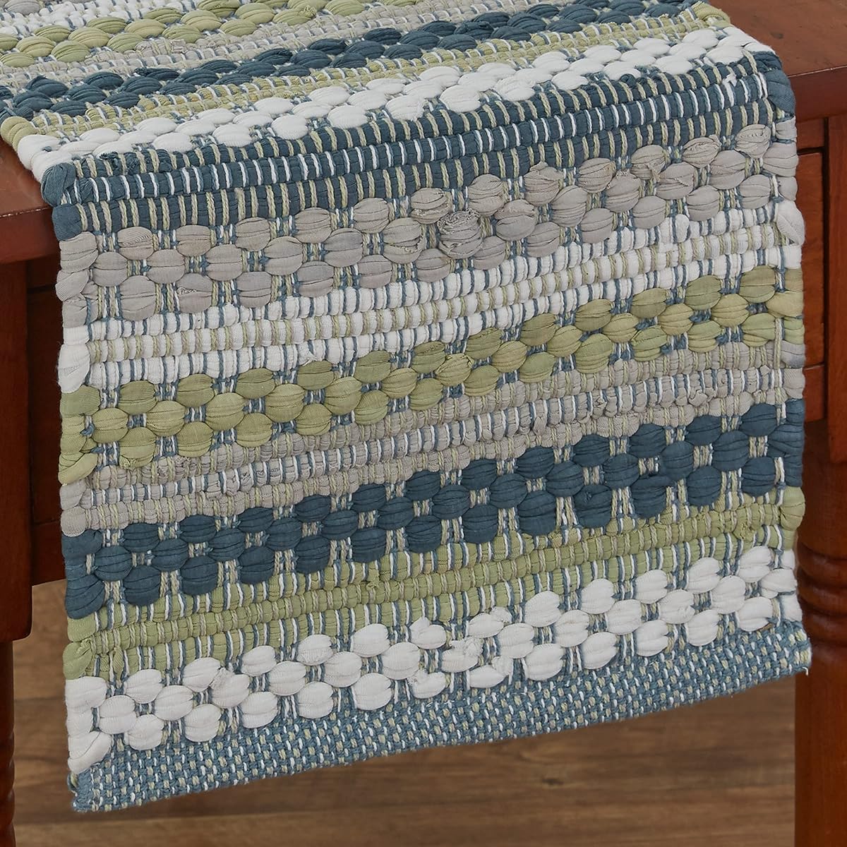 Park Designs Dew Drop Chindi Table Runner 13" x 36"