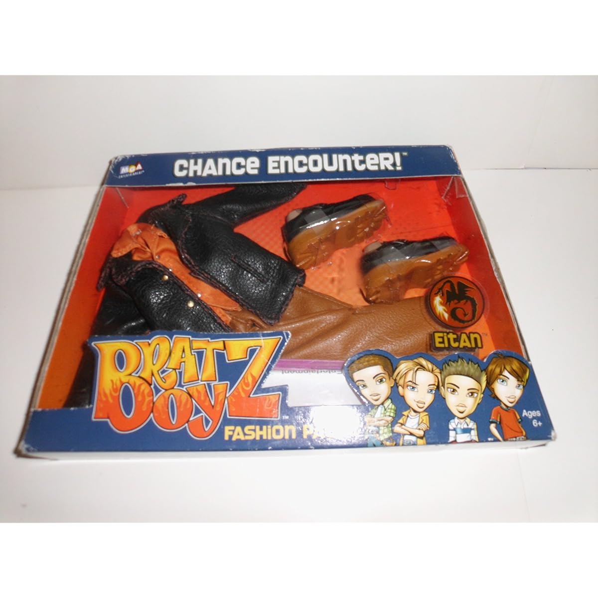 Bratz Boyz Chance Encounter Fashion Pack for Cameron with Stylin' Shirt, Jacket, Pair of Pants and Kickin' Snap-On Shoes