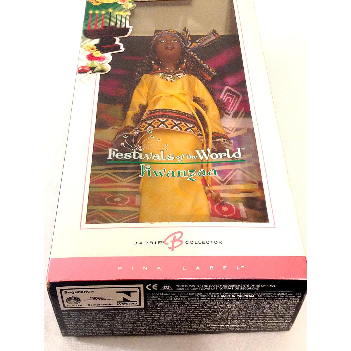 Barbie Doll of the World Kwanzaa J0945 (Pink Label)