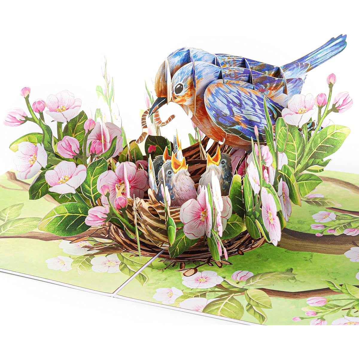 Liif Bluebird Mother's Day Card 3D Pop-up Card Mother's Day Birthday Card