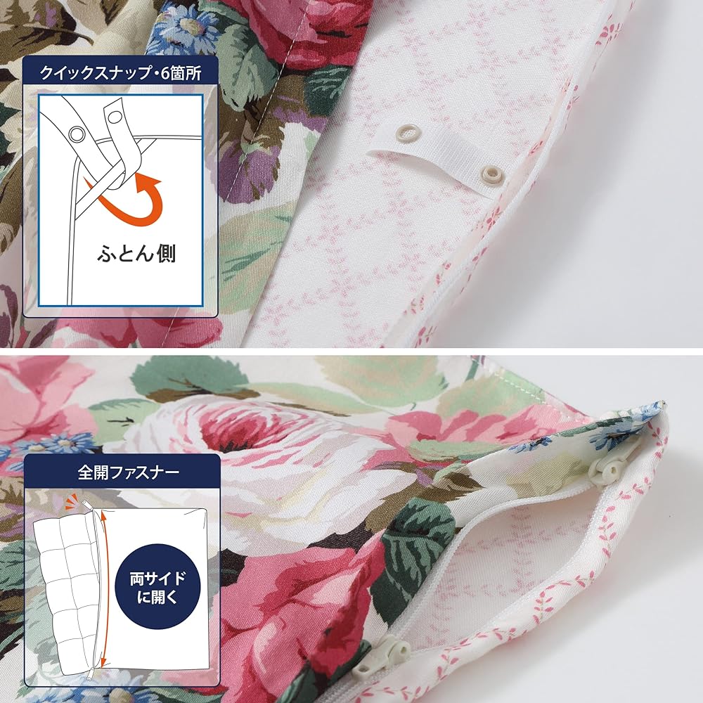 nishikawa [Nishikawa] Duvet Cover Single Washable Sanderson Made in Japan Pink PI02800619
