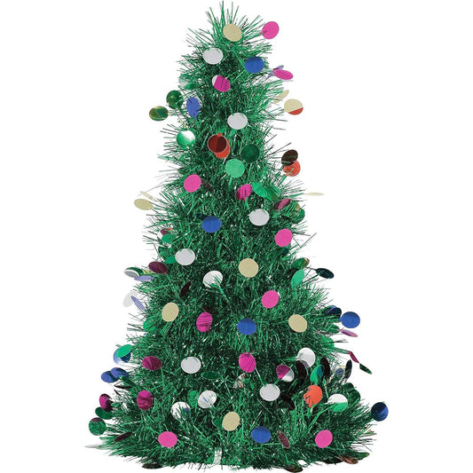 amscan 241910 Christmas Tree Foil Ornaments Centerpieces Holiday Decorations 1pc
