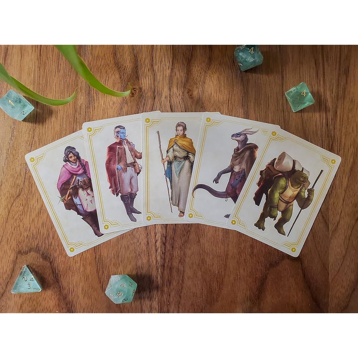 Dungeon Craft Deck of Story NPC Booster Board Game 1 Piece Fantasy Tabletop Role Playing Game RPG Storytelling Card Dungeon Master Accessory