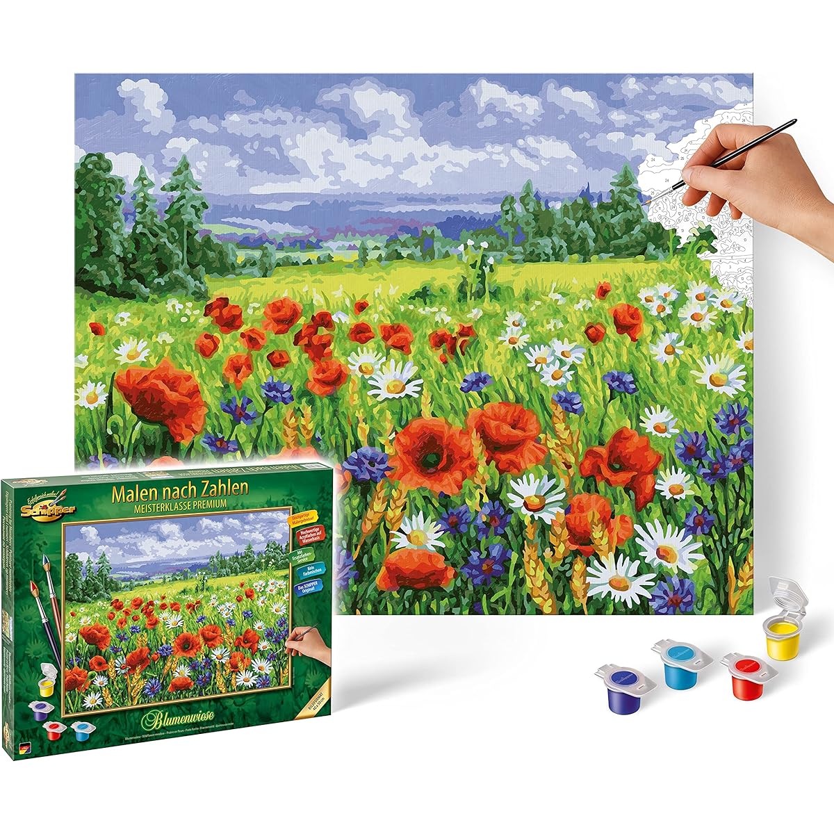 Schipper Paint by Numbers - Flower Meadow