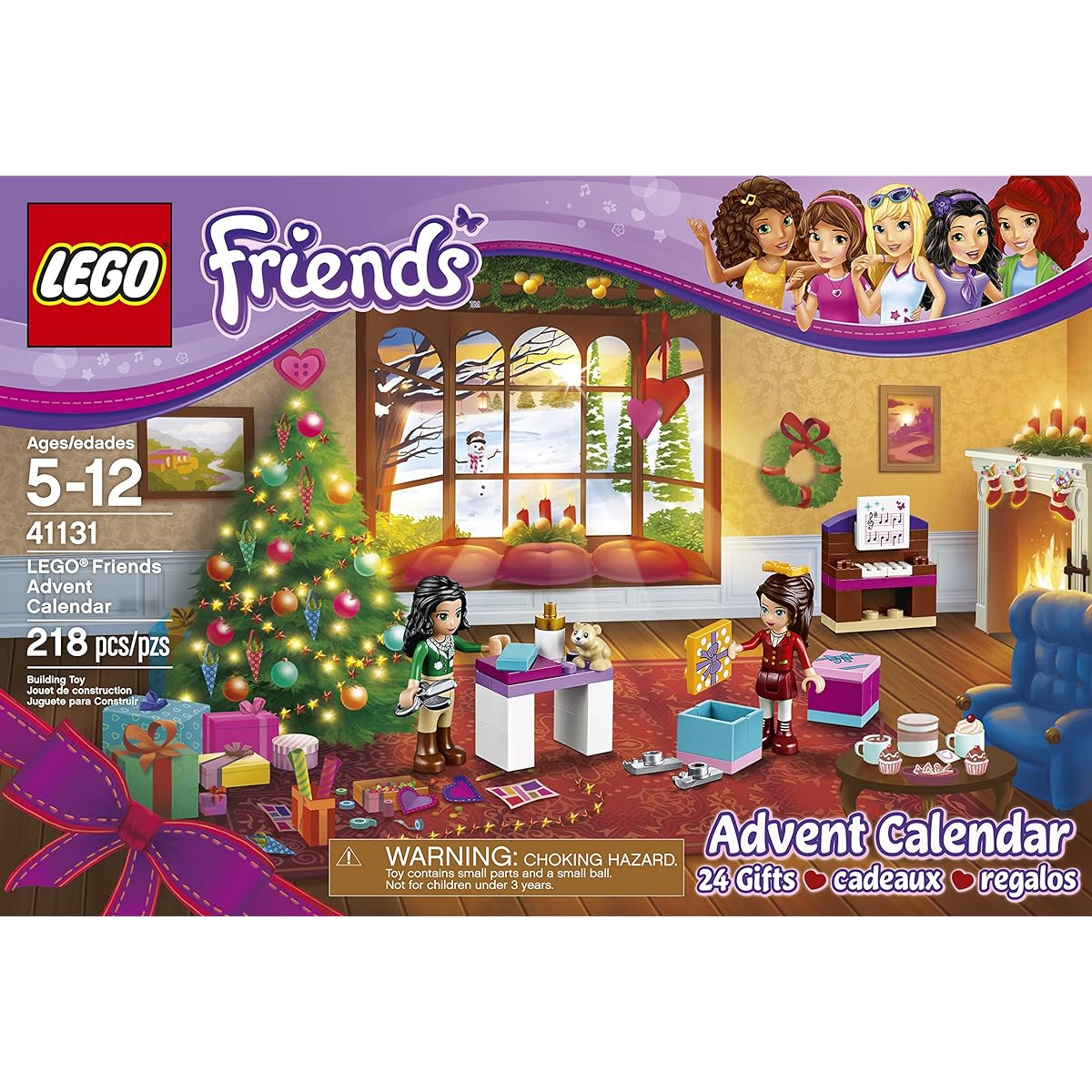 LEGO Friends 41131 Advent Calendar Building Kit (218 Piece) by LEGO