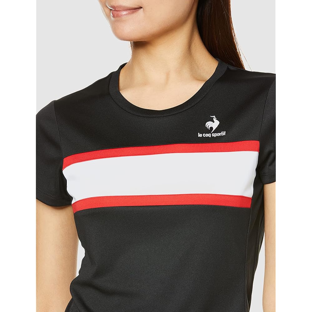 [Le Coq Sportif] T-shirt Sweat Absorbent Quick Drying/Stretch / UPF30 Women's
