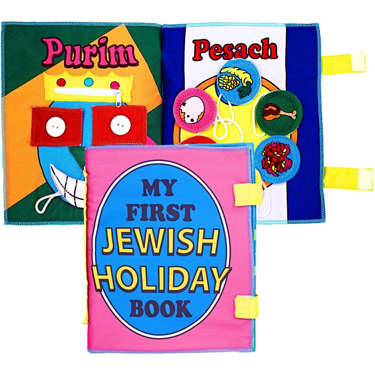 Aviv Judaica My First Jewish Holiday Activity Cloth Book