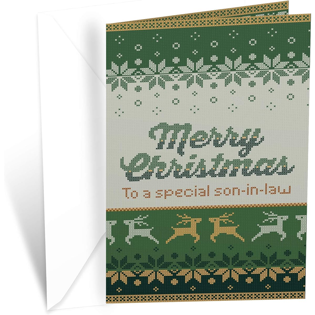 Prime Greetings Christmas Cards for Son-in-Law