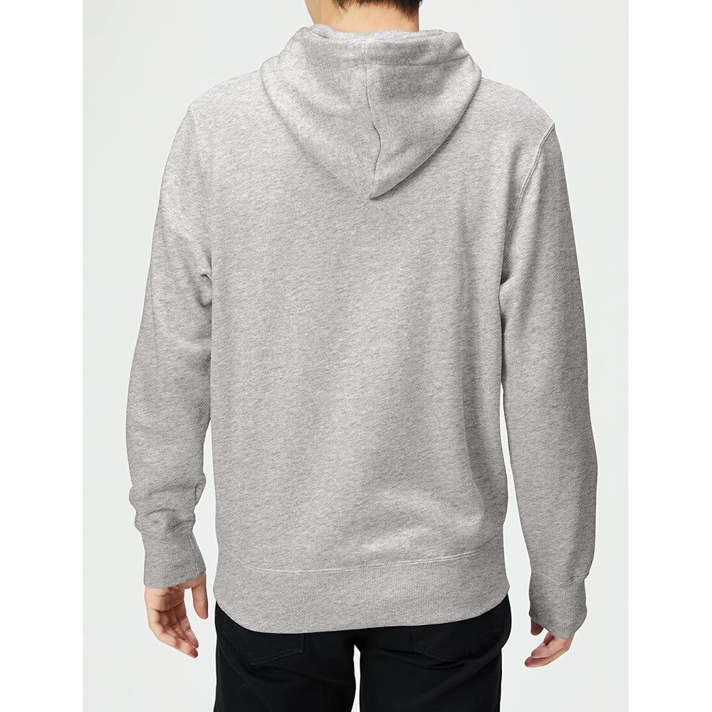 [Champion] Hoodie, Long Sleeve, Fleece, Script Logo, Hooded Sweatshirt, C8-W130Z Men's