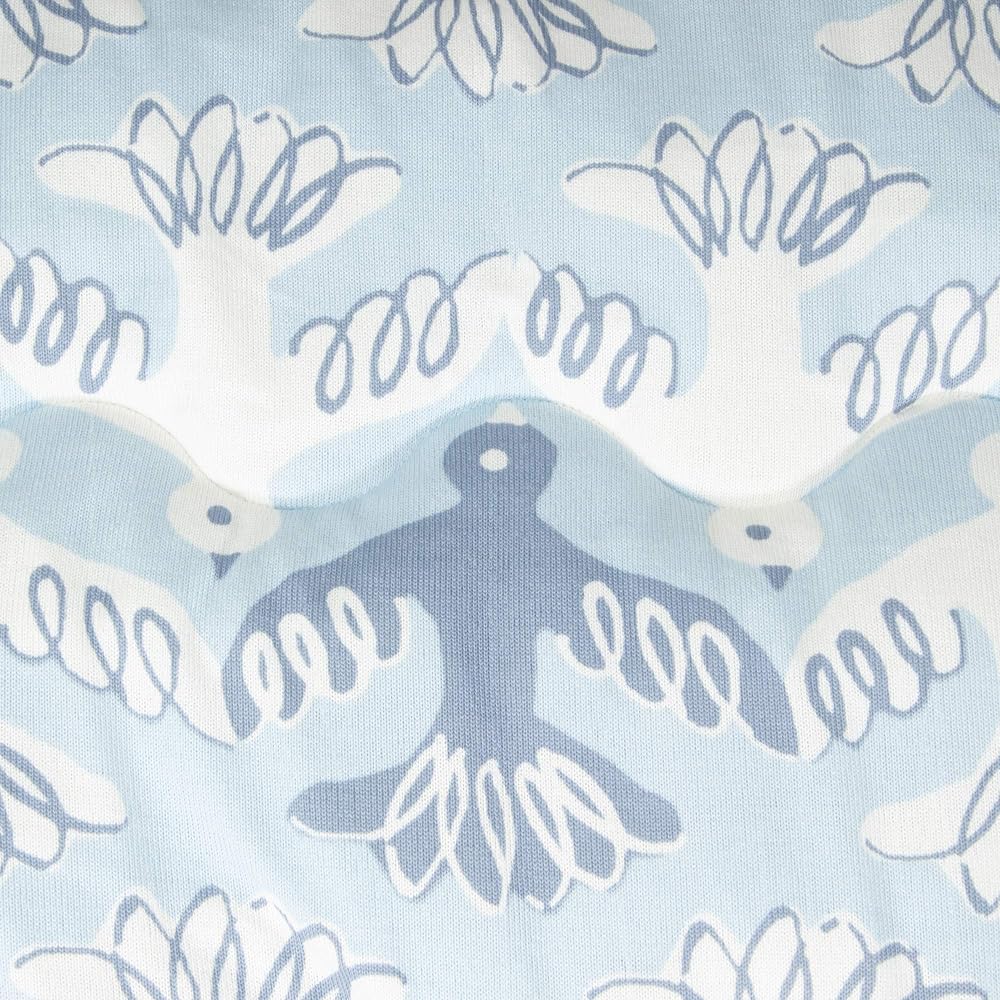 nishikawa [Nishikawa] Kotatsu Futon Rectangle (200X240cm) Finlayson Moot Bird Fluffy Boa Soft Knit Blue AP10160092B