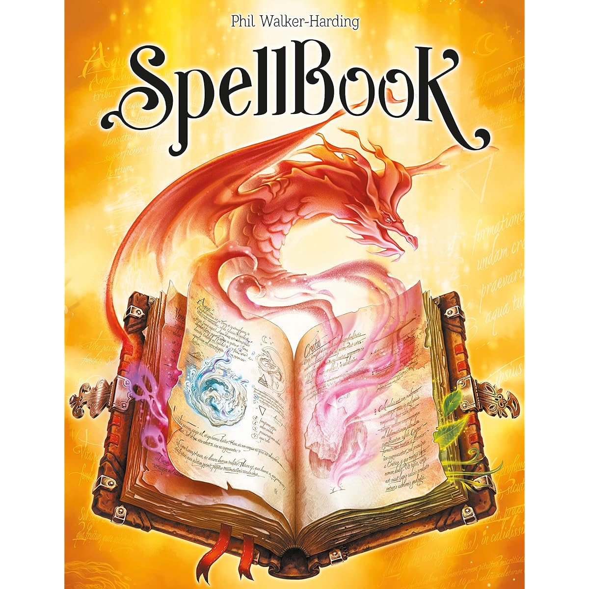 Space Cowboys Spell Book Board Game Magical Fantasy Game Wizard Themed Strategy Game Fun Family Game for Kids and Adults Ages 12 and Up For 1-4 Players Average Play Time 45 Minutes