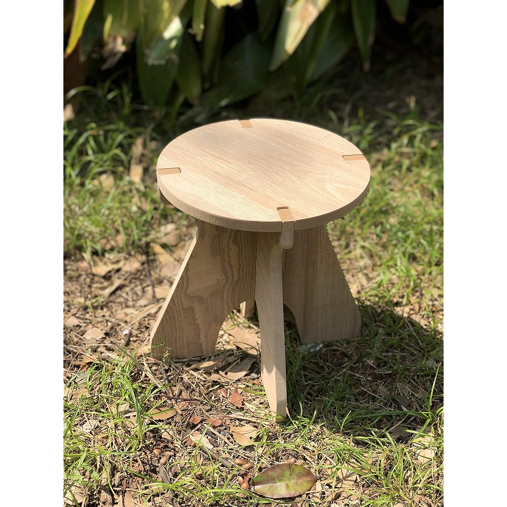 Wooden jug stand camping stool camp chair low table stool lantern stand water jug home camping