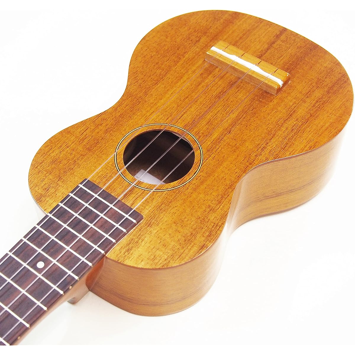 Famous Domestic Ukulele FS-5G Soprano Tuner with Soft Case Hawaiian Core (Reliable Made in Japan) (Gorgeous Tone) (U)