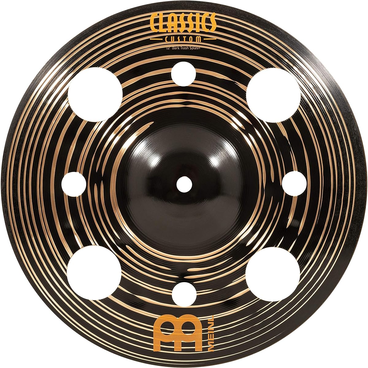 MEINL Cymbals Meinl Classics Custom Dark Series Splash Cymbal 12" Trash Splash CC12DATRS [Official Japanese Product]
