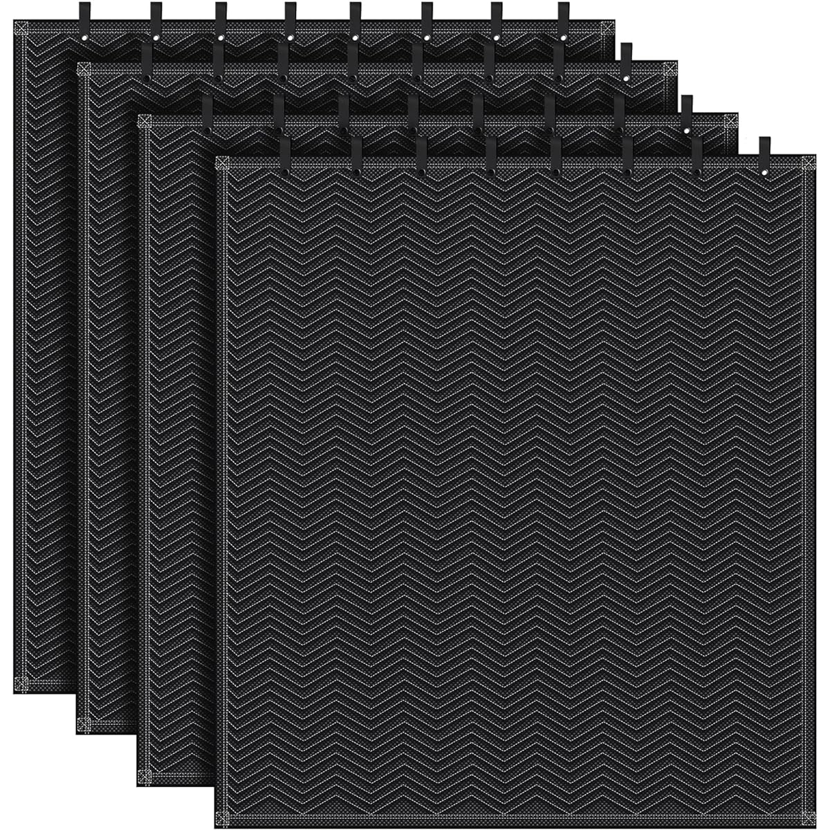 Tudomro Acoustic Blanket Sound Insulation Blanket with Grommets Outdoor Noise Barrier Studio Insulated Acoustic Sheet for Door Acoustic Noise General Indoor or Outdoor Use (72" x 78")