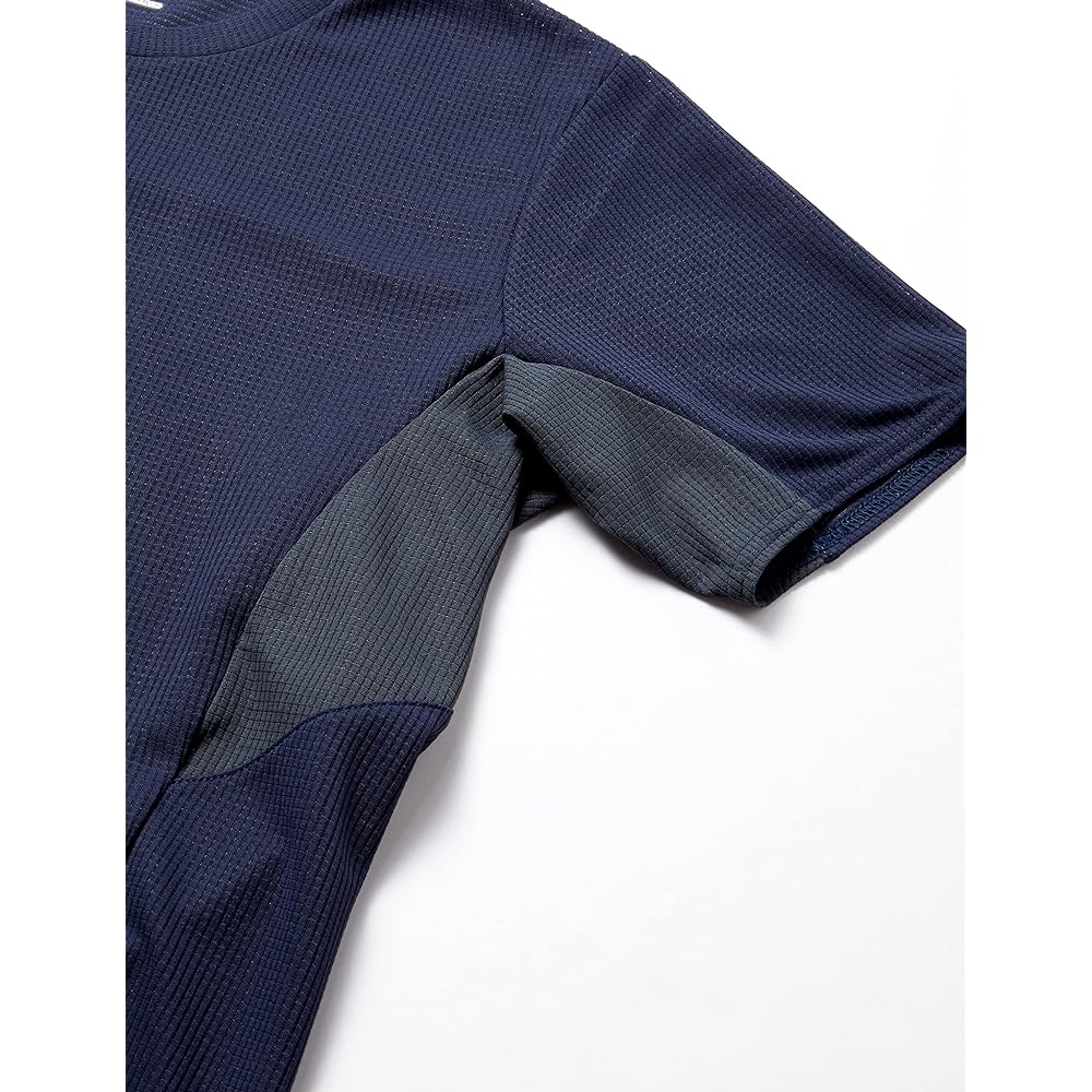 Mizuno 32MA1021 Men's Training Wear, Dry Aeroflow T-Shirt, Short Sleeve, Highly Breathable, Sweat Absorbent, Quick Drying