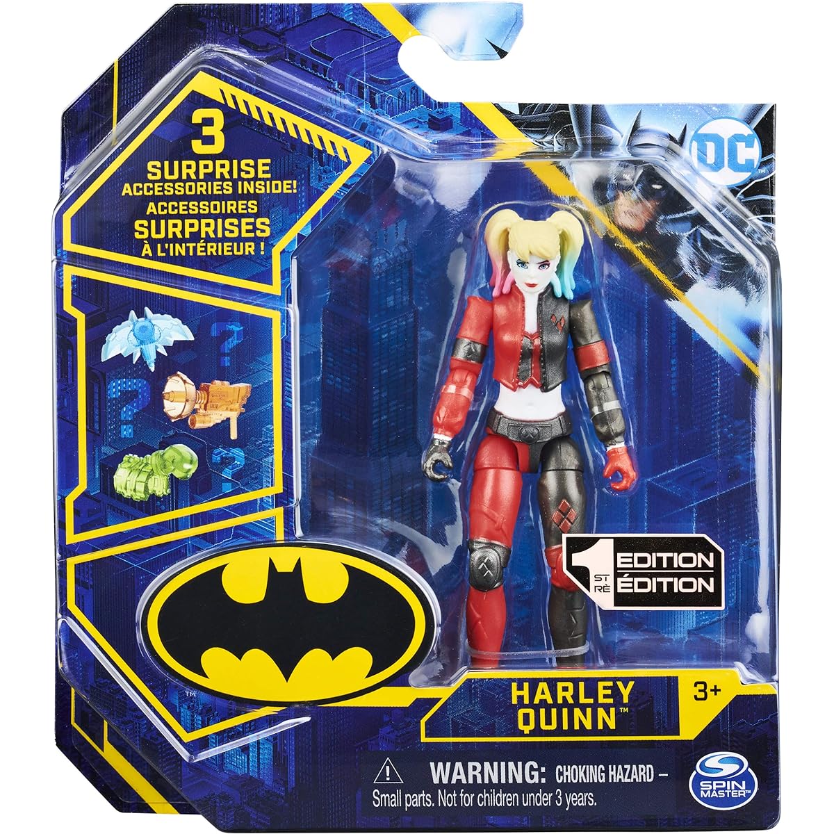 Spin Master DC Batman 2021 Harley Quinn 4-inch Action Figure
