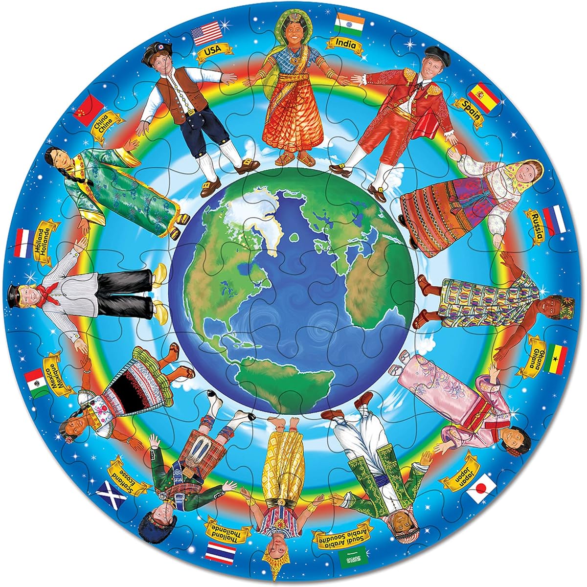 Children Around the World Floor (48 PC): Children Around the World Floor (48 PC)