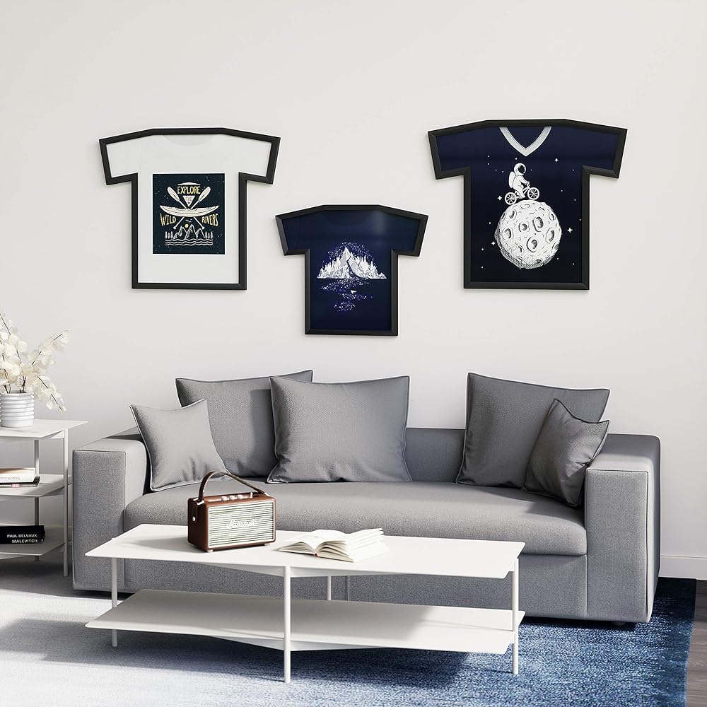 [umbra] T-FRAME T-shirt Display M Size Uniform Collection Black