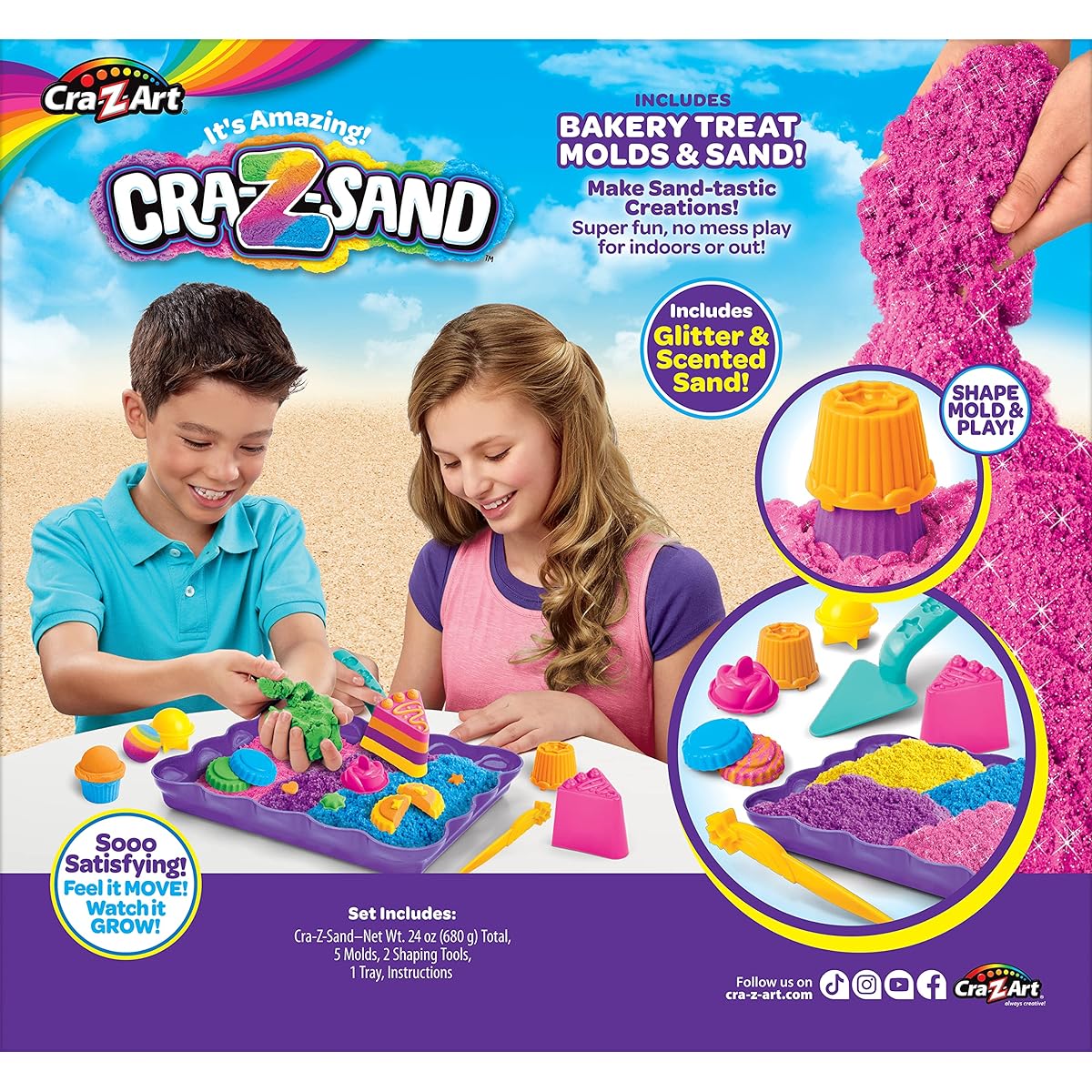 Cra-Z-Art CRA-Z-Sand Bakery Set