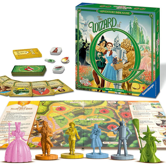 Ravensburger Wizard of Oz Adventure Book Game for ages 10+ - Work together and play the movie