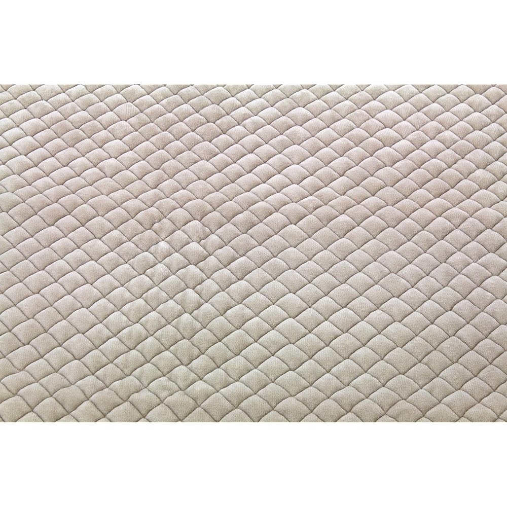 nishikawa [Nishikawa] Bed pad/bed pad beige double cotton Mayer pokopoko bed pad 5HP850D