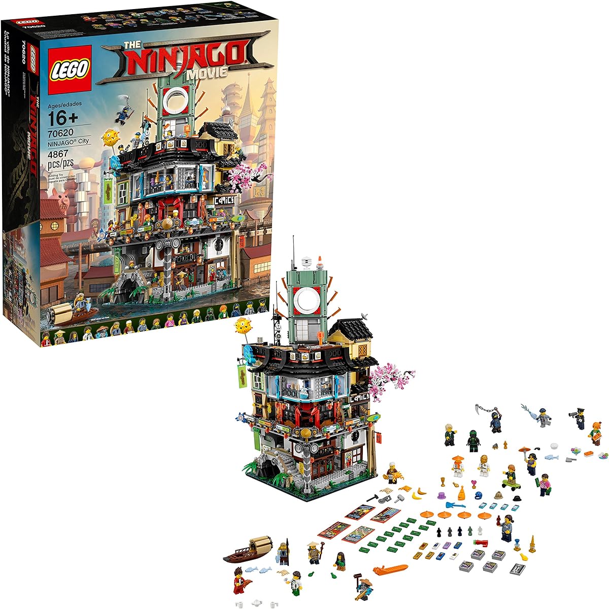 (LEGO) LEGO Ninjago City 70620 Building Kit (4867 pieces)