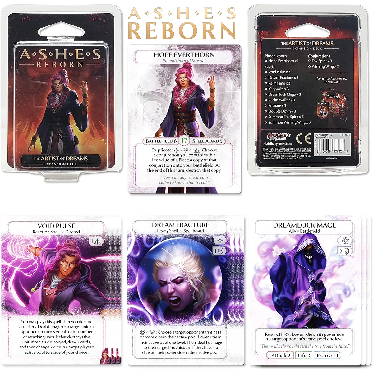 Fapeto More Than a Simple Name Drawstring Bag Ashes Reborn Expansion Pre-assembled Deck: Dream Artist, Spirit of Memoria