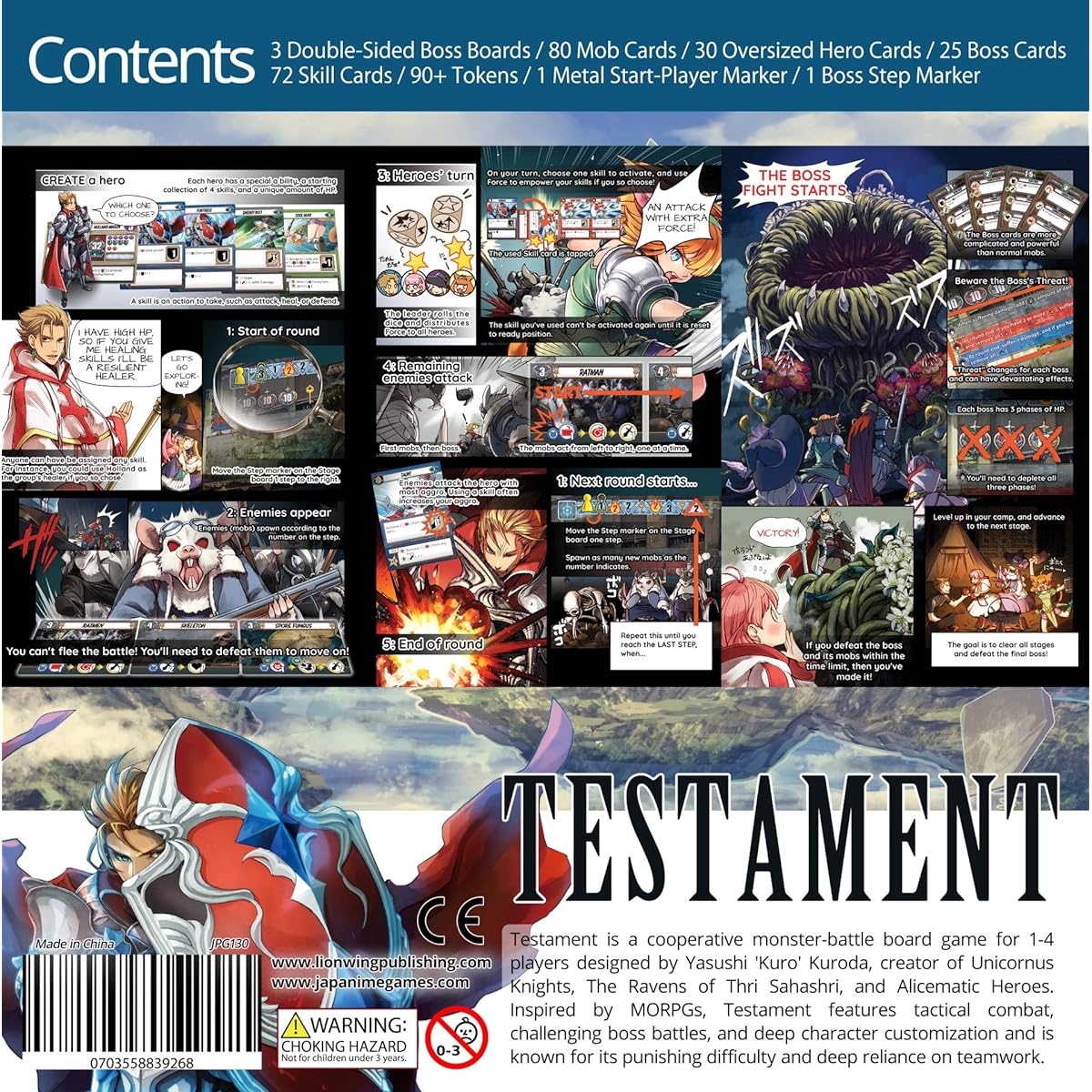 Testament Board Game
