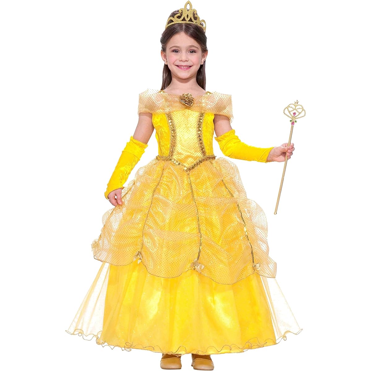 [Forum Novelties] Forum Novelties Golden Princess Costume, Large 64904 [Parallel Import]