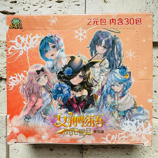 180 pieces Goddess Story TCG Booster Box 2024 / New 2 yuan (NS-2M12)