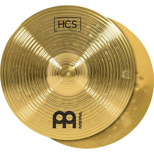 MEINL HCS Series Hi-Hat Cymbals 13" Hihat Pair HCS13H [Domestic Genuine Product]