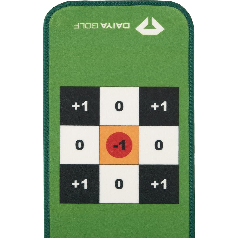DAIYA Putting Mat Putter Practice Equipment Diamond Flat Pat 536 TR-536