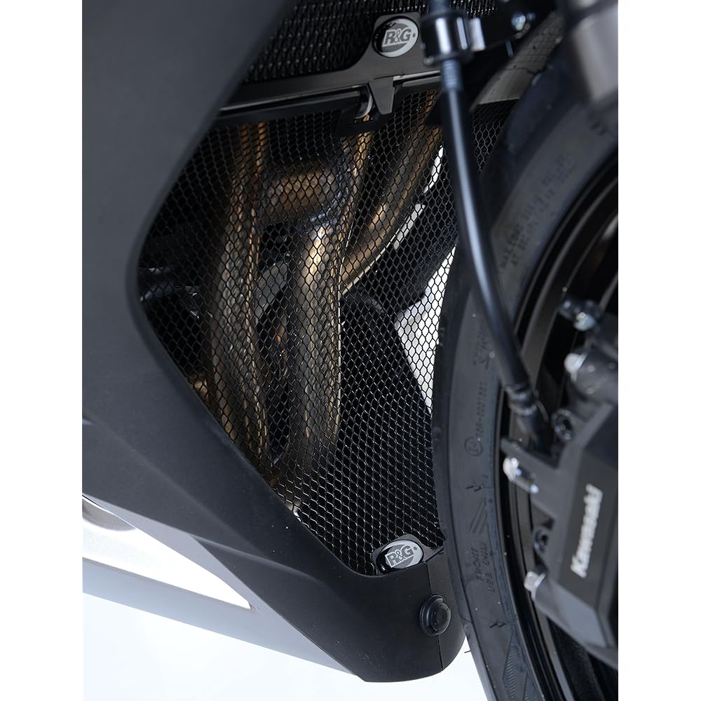 R&G Downpipe Grill Guard Black Ninja1000(Z1000SX)(11-17) RG-DG0021BK