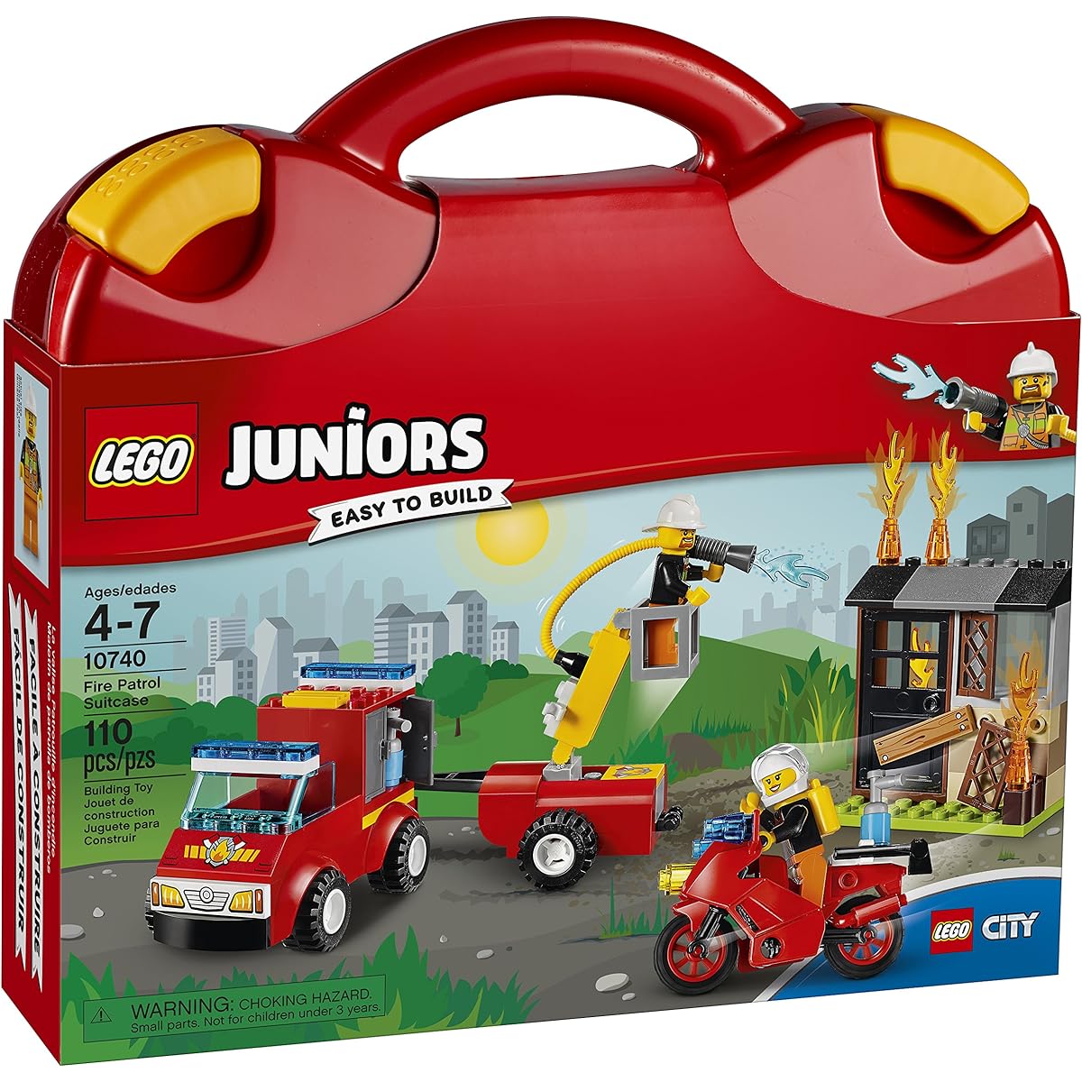 LEGO Juniors Fire Patrol Suitcase 10740 Building Kit