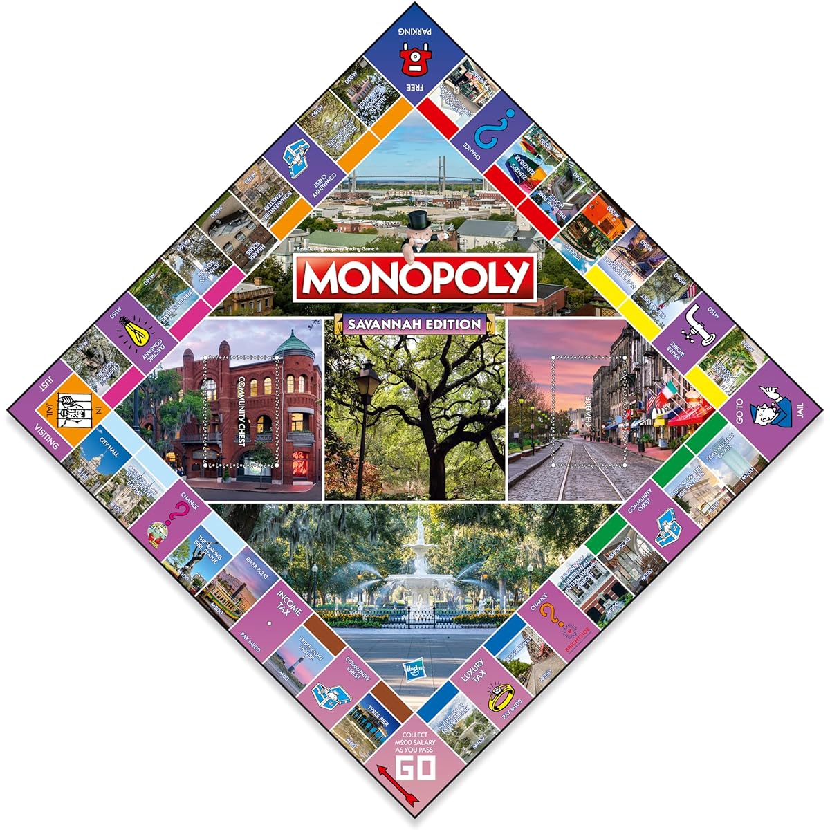 Savannah Monopoly Family Board Game for 2-6 Players, Adults and Kids, Ages 8+ Buy, Sell, and Trade to Success