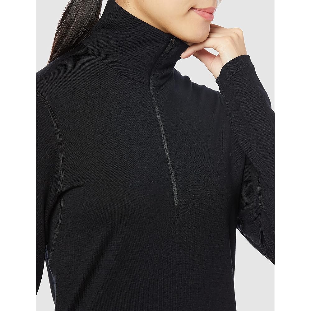 [Ice Breaker] Long Sleeve Cut and Sew Women's 260 Tech Long Sleeve Half Zip IXW26222 Merino Wool Humidity Control Temperature Controlling Deodorizing Effect