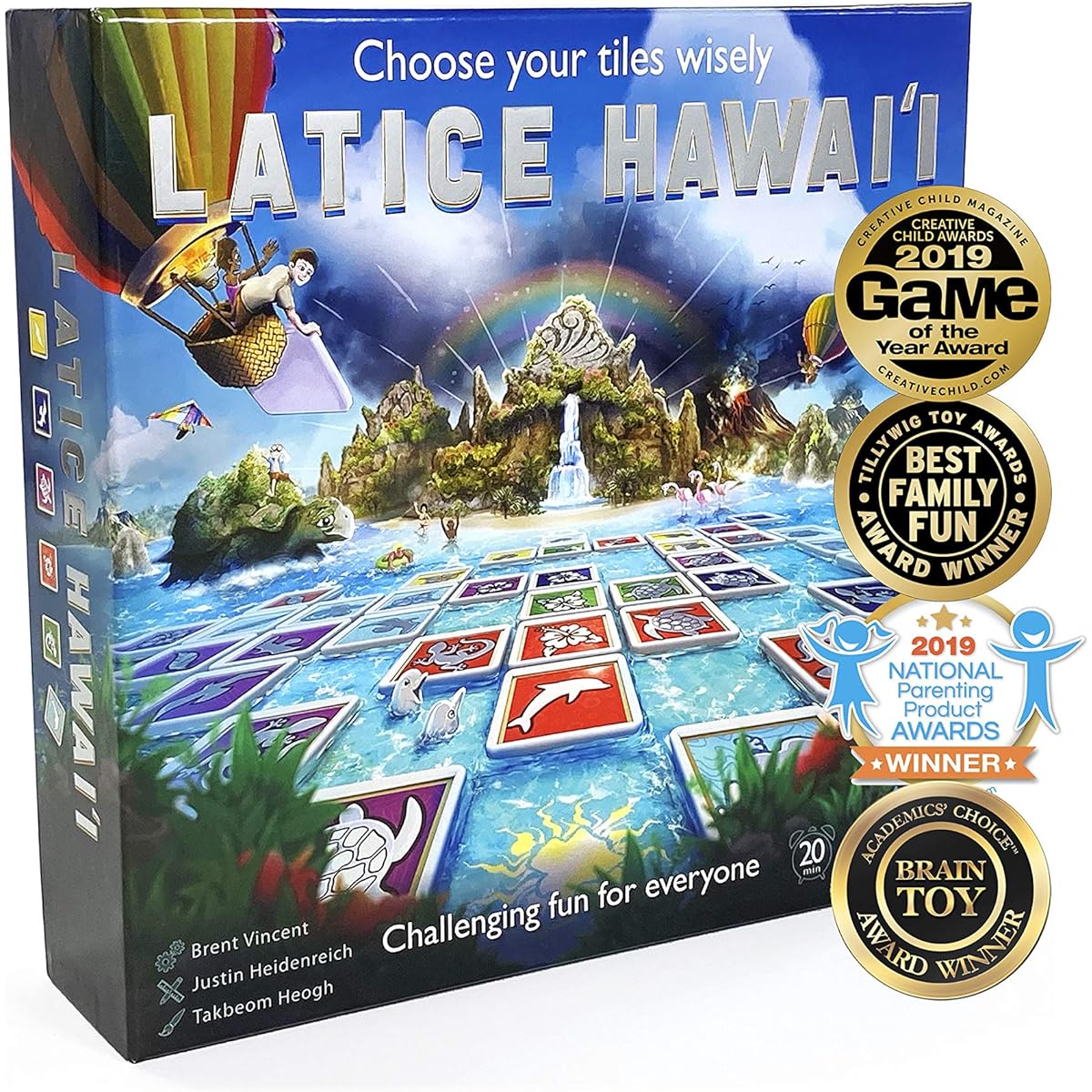 Latice Hawaii Strategy Board Game