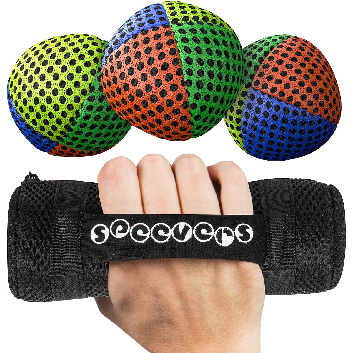 speevers Weighted Juggling Balls for Fitness 650g Power