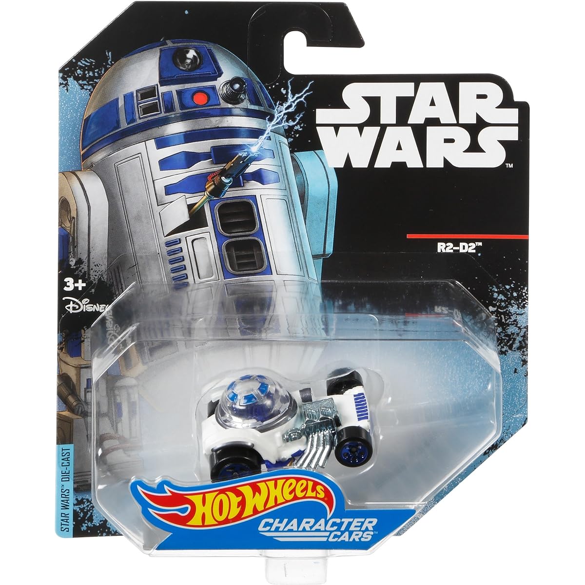 (R2-D2 (Clean)) - Hot Wheels Star Wars Rogue One Character Car, R2-D2 (Clean)