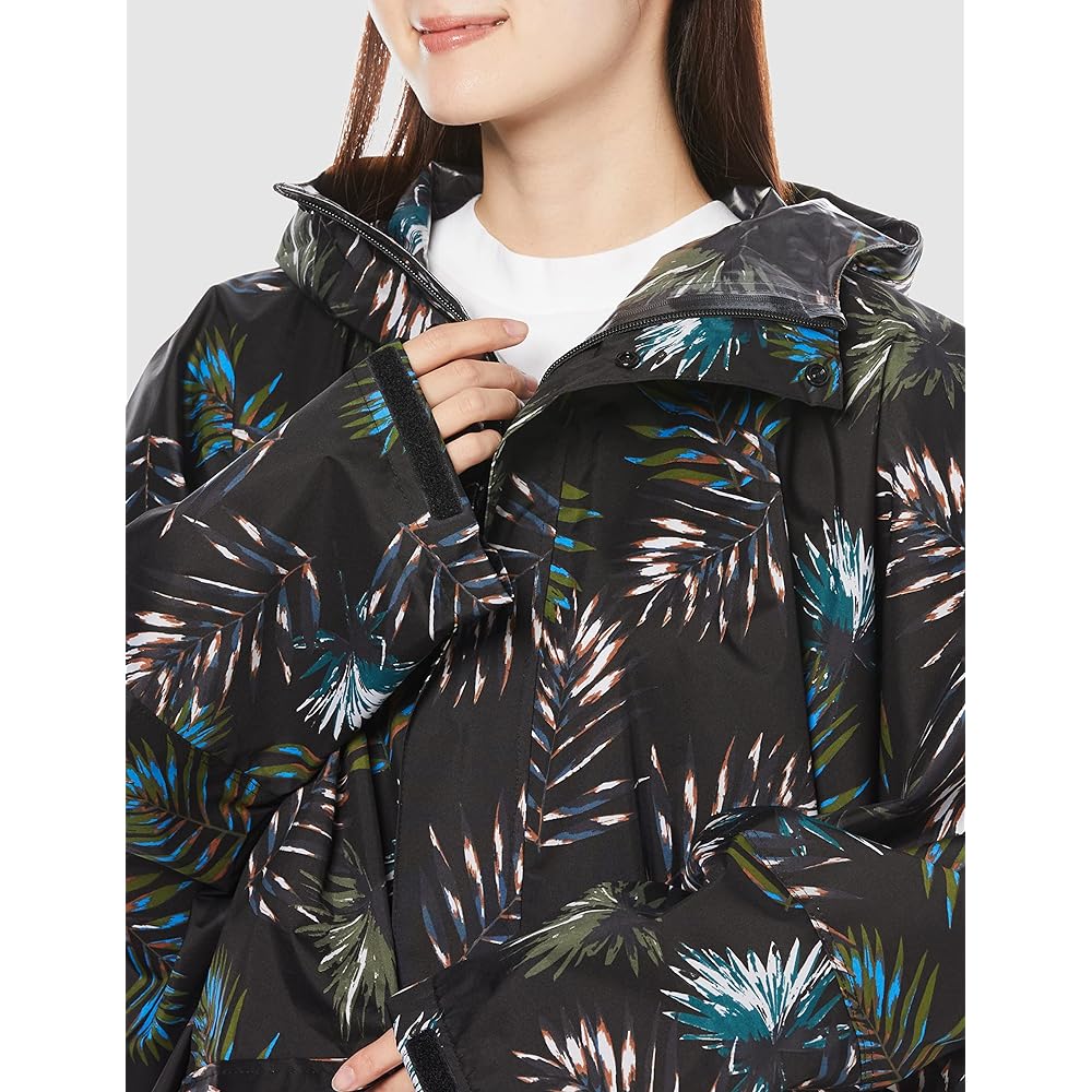 KiU Rainwear New Standard Rain Poncho Palm Men's Women's Storage Bag Included K163-263 FREE