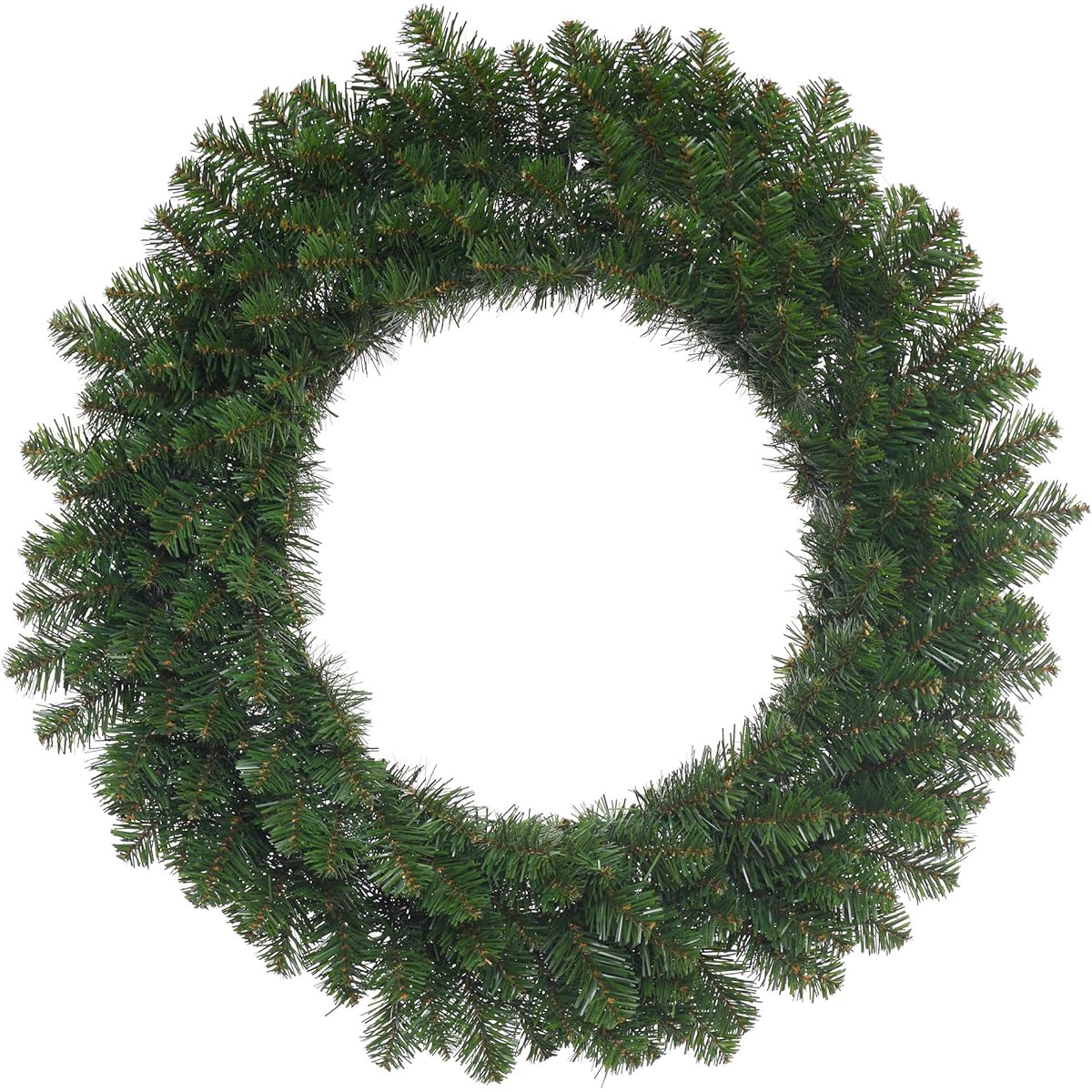 Vickerman 48" Grand Teton Double Sided Artificial Christmas Wreath - No Lights - Fake Christmas Wreath - Home Decor