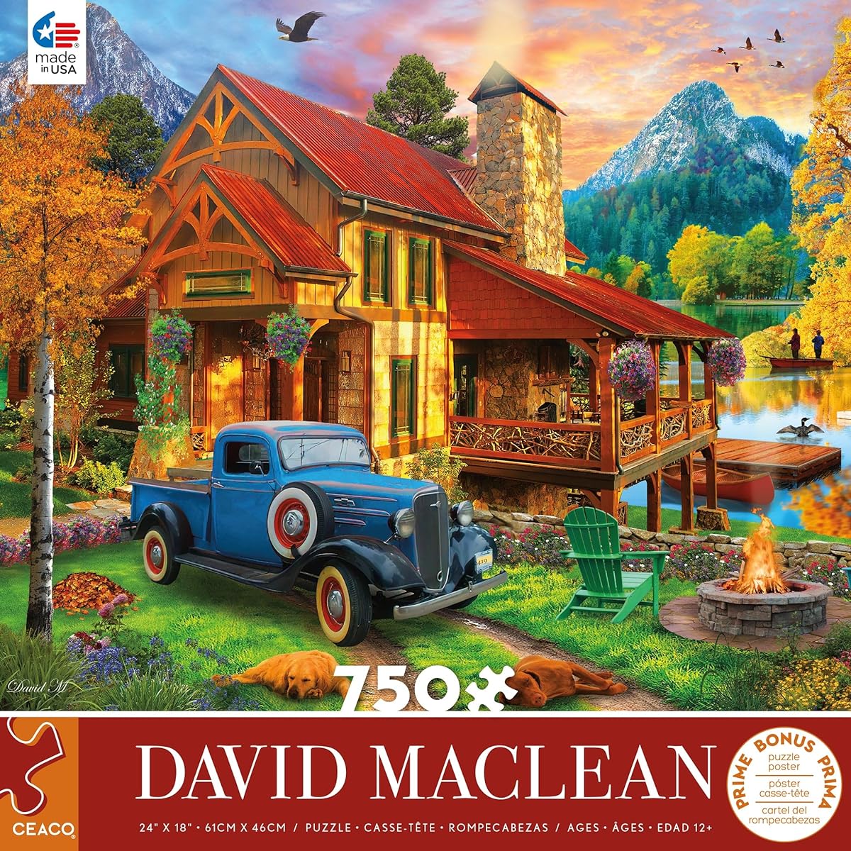 Ceaco - David McLean - Getaway - 750 Piece Jigsaw Puzzle