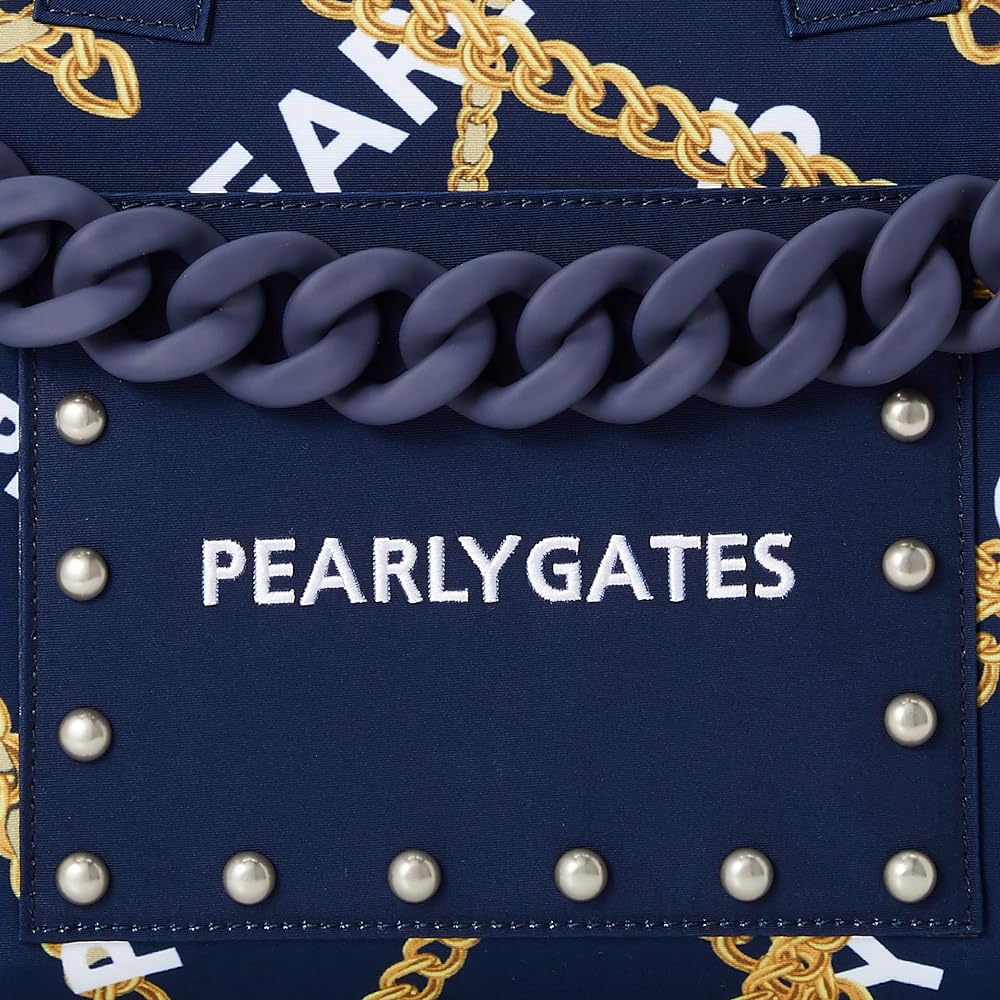 [Pearly Gates] Cart bag (chain motif pattern) / Golf round / 053-2281005 121_Navy base