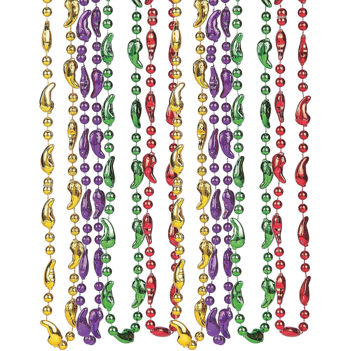 Fun Express Chili Pepper Bead Necklace